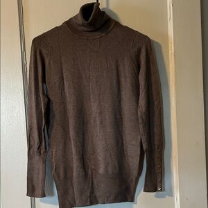 Zara Women's Brown Turtleneck Sweater